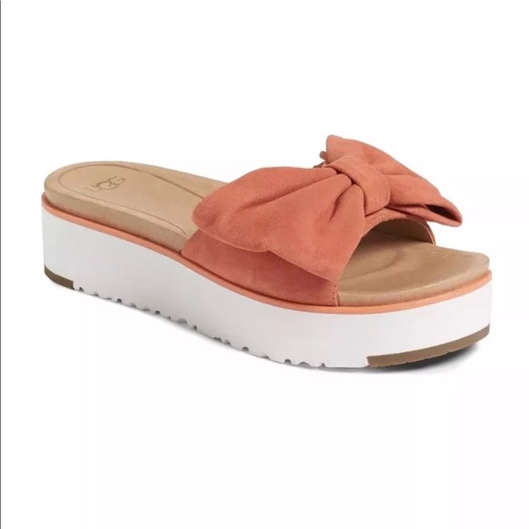 ugg bow sandals